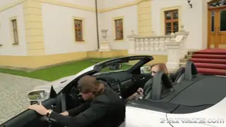 Blonde Bombshell Takes Deep Creampie in Luxury Mansion