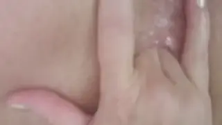Blonde MILF Squirts Hard While Licking Her Own Juices