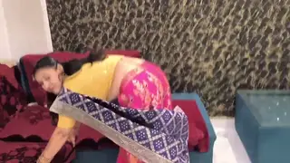 Curvy Indian Woman Enjoys Rough Doggystyle and Spanking Session