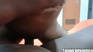 Curvy BBW Wife Takes Interracial Creampie in Doggystyle