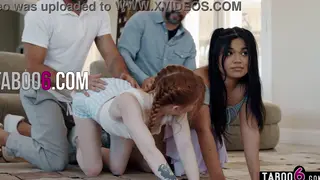 Stepdads Swap Stepdaughters for a Wild Foursome