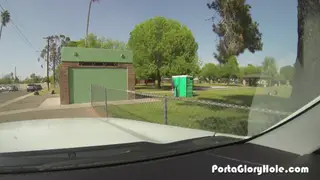 Stranger Drains Balls at Outdoor Gloryhole