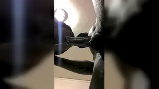 Indian Stepsister Swallows Deep in a Sloppy Blowjob