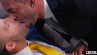 Coach Claims His Player in the Locker Room