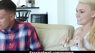 Blonde Teen Meets a Stranger After Her Photos Leak Online