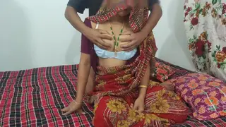 Curvy Indian Bride Explores First Night Passion With Her Husband