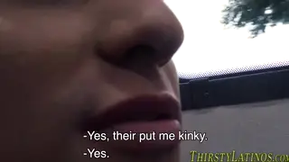 Latino Amateur Gives POV Blowjob and Handjob