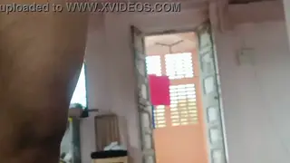 Indian Housewife Takes Her Husband's Cock Deep in Doggystyle POV