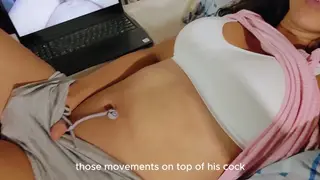 Pregnant Latina Masturbates in Lingerie Until Orgasm
