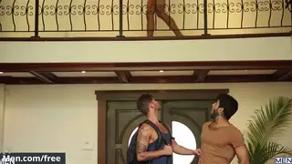 Mature Jocks Trade Blowjobs and Handjobs on Holiday