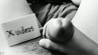 Latino Guy Strokes His Hard Cock in Solo Session