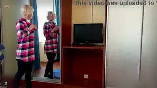 Blonde Stepmom Seduces Stepson in Passionate Encounter