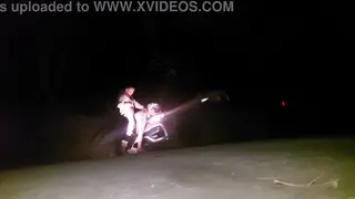 Driver Shares Two Latinas in a Wild Car Threesome
