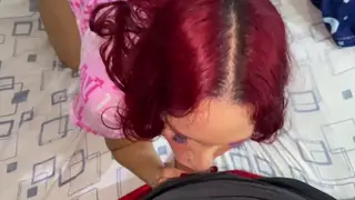 Petite Stepdaughter Bends Over for a Raw Anal Session