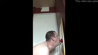 Bisexual Virgin Deepthroats a Dildo on Webcam