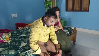 Indian Wife Delivers Deep Throat Before Taking a Hot Load