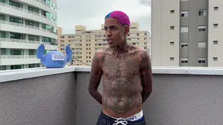 Petite Latina Visits Inked Prisoner for POV Cheating