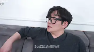 Asian Wife Serves Husband in Maid Uniform