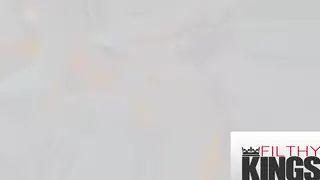 Busty Blonde Stepmom Takes Stepson Deep in Doggystyle