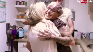 Busty Wife Joins Husband and Friend for a Heated Threesome