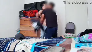 Twink Rides Friend Hard in Doggystyle After Blowjob