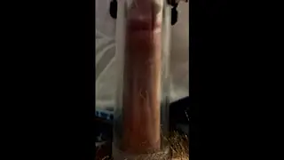 Muscular Daddy Serviced by a Milking Machine