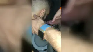 Public Restroom Orgy Mixes Piss Play and Group Blowjobs