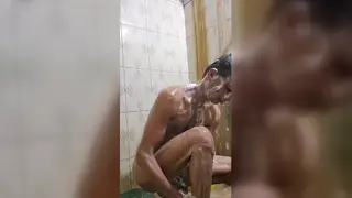 Black Stud Shares Bathroom POV Session