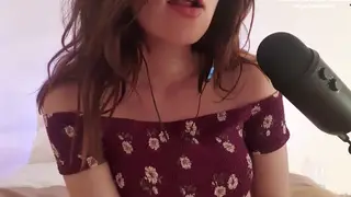 German Teen Commands Pussy Worship in POV