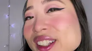 Asian Performer Teases Viewer Toward a Facial Finish