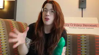 Busty Redhead MILF Reviews Toy to Intense Orgasm