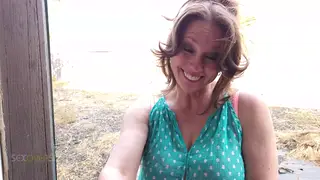 Curvy MILF Delivers Sensual Massage to Blind Client
