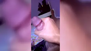 Latino Guy Finishes With Intense Handjob