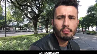 Brazilian Twink Takes Raw POV Pounding from a Stranger for Cash