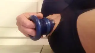 Amateur Guy Stretches Hole With Big Toy Solo