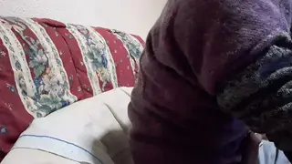 Amateur Guy Jerks His Huge Cock in Solo Session