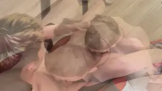 Tattooed Twink Barebacks Friend After Seeing His Erection