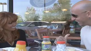 Redhead MILF Takes a Deep Blowjob Then Rides Doggystyle