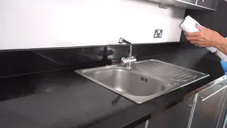 Blonde MILF Pisses in Hospital Sink Solo