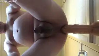 Amateur Guy Shows Deepthroat Skills on Webcam