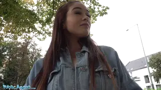 Petite Latina Takes POV Doggystyle After Outdoor Pussy Licking