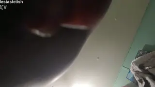 Solo Guy Stretches His Hole With a Thick Dildo in a Homemade Clip