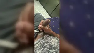 European Uncut Stud Sprays a Massive Facial Across His Lips