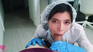 Nurse Takes Patient's Virginity in Hospital Roleplay