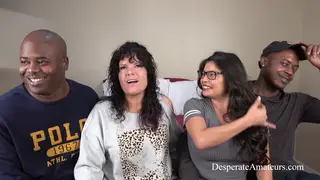 Mature MILF Endures BBC Gangbang at Wild Casting Party