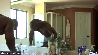 Muscular Studs Bareback And Swap Deep Throat Action