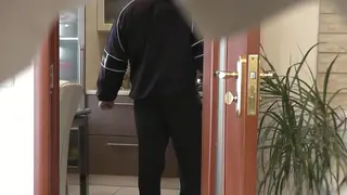 Curvy MILF Cheats With Neighbor in Kitchen Then Bedroom