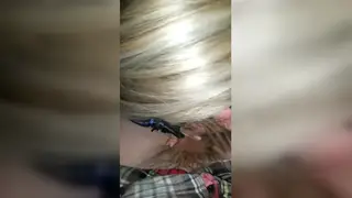 Blonde MILF Cheats with Strangers in Car Compilation