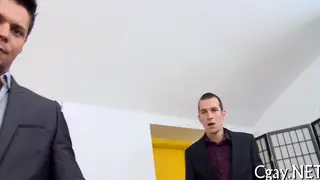 Black Stud Face-Fucks a Guy Before Anal Pounding