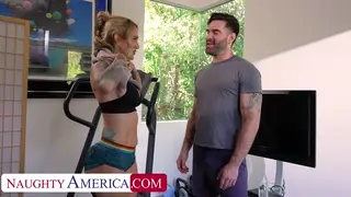 Blonde MILF Rides Hard After a Deep Blowjob